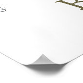 Poster Cute Winter Arctic Cow Baby (Coin)