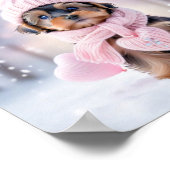 Poster Cute Yorkshire Terrier Puppy (Coin)
