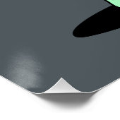 Poster Cute Zombie égyptienne (Coin)