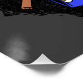 Poster Cute Zombie japonais (Coin)