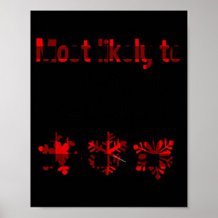 Poster Cutecomfy Plus susceptible de boire tout l'eggnog
