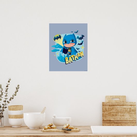 Poster Cuter than mignon Batman (Cuisine)