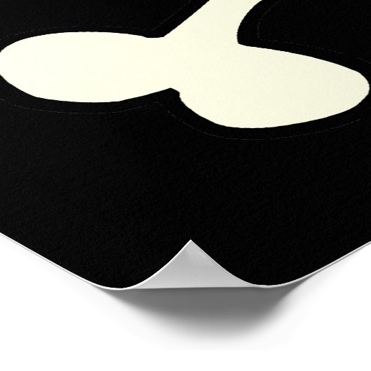 Poster Cutie crâne fille (Coin)