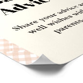 Poster Cutie Pie Thanksdonnant bébé Conseils signe baby s (Coin)