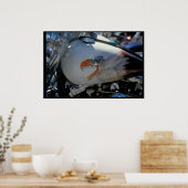 Poster Cuve à combustible peinte sur mesure - Dakota du S (Cuisine)