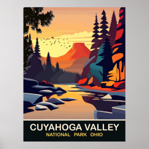 Poster Cuyahoga Valley, Parc national, OH, Voyage