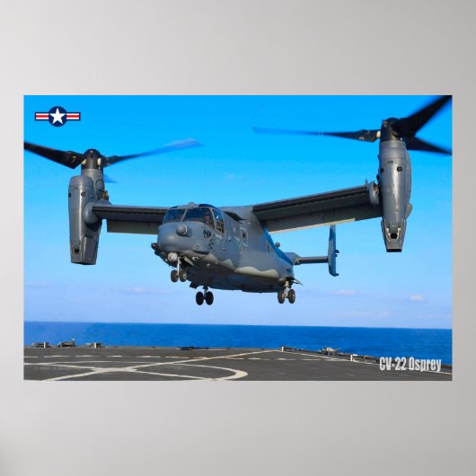 POSTER CV-22 OSPREY (Devant)