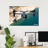 POSTER CV-22 OSPREY (Bureau à domicile)