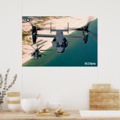 POSTER CV-22 OSPREY (Cuisine)