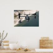 Poster CV-22 Osprey et MH-53 Pave Low Aircraft (Cuisine)