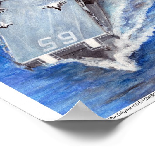 Poster CVAN 65 Entreprise (Coin)