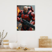 Poster Cyber Ares: Crimson War Engine (Cuisine)