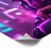 Poster Cyber fille (Coin)