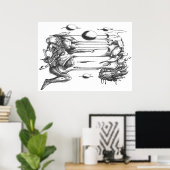 Poster Cyber-genèse (Bureau à domicile)