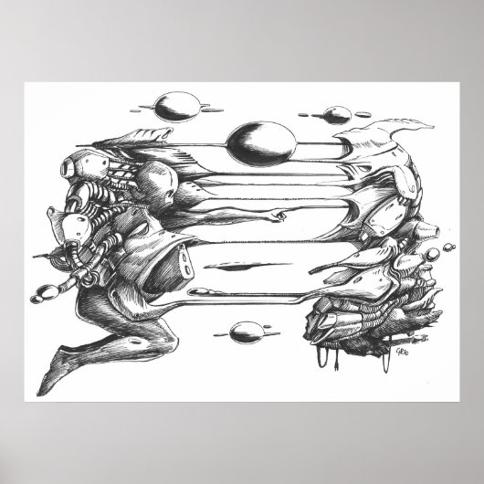 Poster Cyber-genèse (Devant)