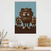 Poster Cyber Radio Rodéo Patrol Ken Gage Sci-Fi (Cuisine)