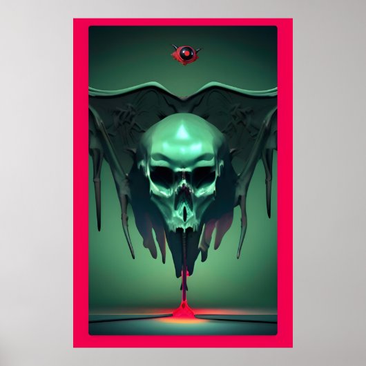 Poster Cyber-Sigil des nouveaux codeurs de Dracula (Devant)