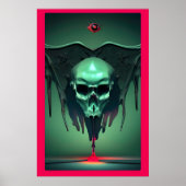 Poster Cyber-Sigil of Dracula's New Coders (Devant)
