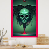 Poster Cyber-Sigil of Dracula's New Coders (Cuisine)