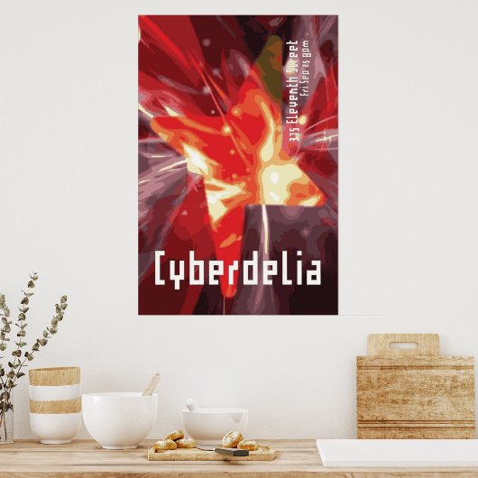 Poster Cyberdelie (Cuisine)