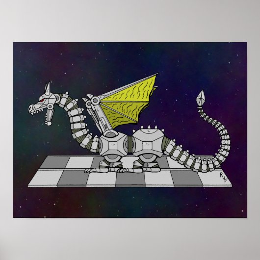 Poster Cyberdragon (Devant)