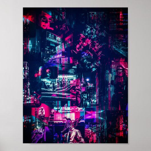 Poster Cyberpunk (Devant)