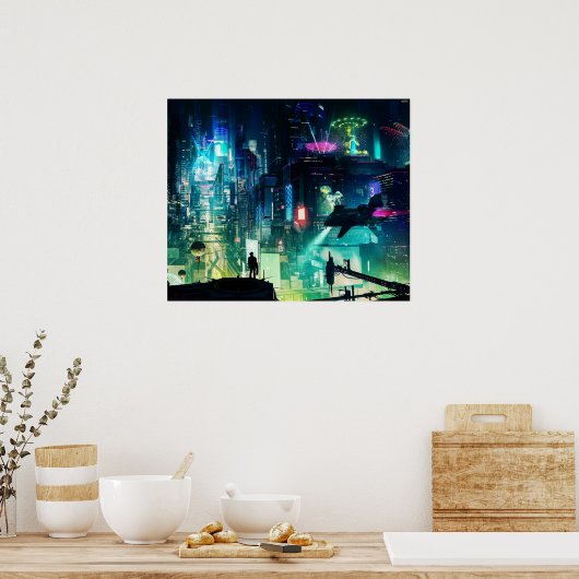 POSTER CYBERPUNK (Cuisine)