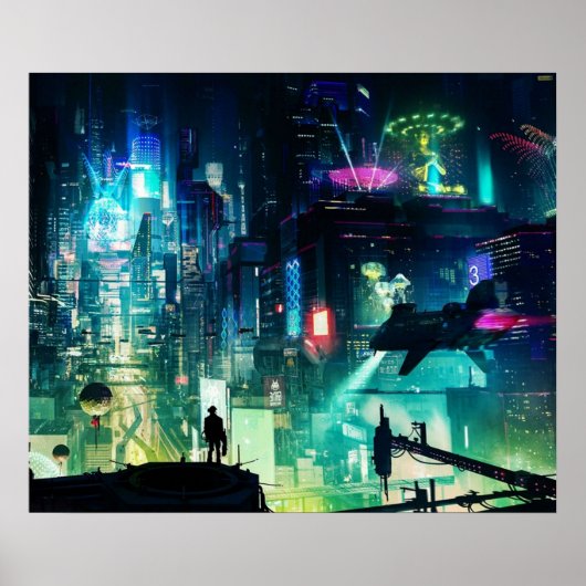 POSTER CYBERPUNK (Devant)