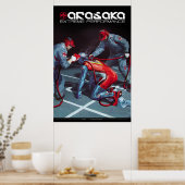 Poster Cyberpunk Arasaka performances extrêmes (Cuisine)