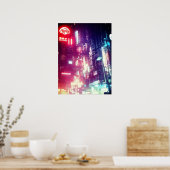 Poster Cyberpunk Dystopian (Cuisine)