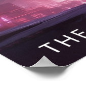 Poster Cyberpunk - Guerrier, gym, entraînement, succès (Coin)