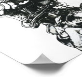 Poster Cyberpunk japonais Vaporwave (Coin)