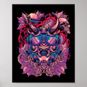 Poster Cyberpunk Oni (Devant)