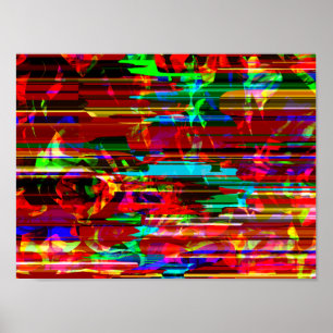 Poster Cyberpunk Tech Modulaire de 2000