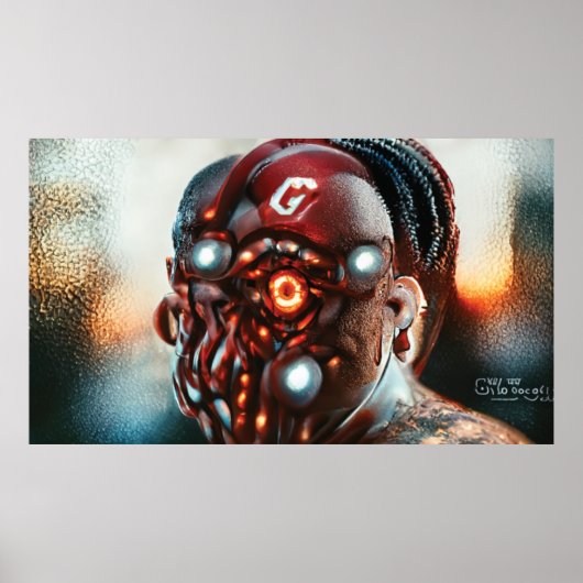 Poster Cyborg (Devant)
