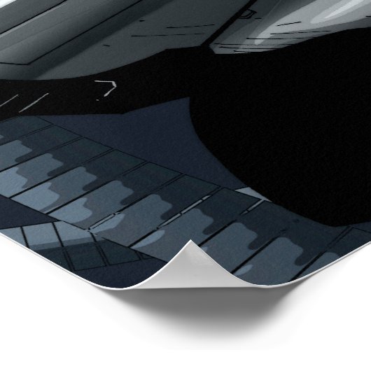 Poster Cyborg & Bust d'arme (Coin)