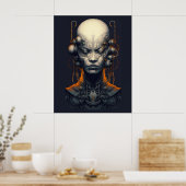 Poster Cyborg fille Dreamer Ado (Cuisine)