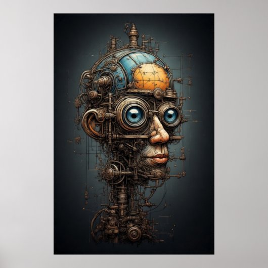 Poster Cyborg Man (Devant)
