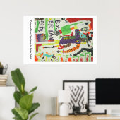 Poster Cyborg Mutant Gentleman (Bureau à domicile)