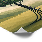 Poster Cyborg Under Tree of Circuitry (Coin)