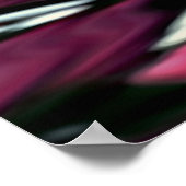 Poster Cyclamens réfléchissant dans l'eau (Coin)