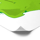 Poster Cycle de vie d'un diagramme Plante de Hornwort (Coin)