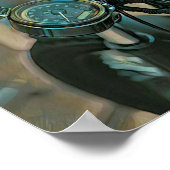 Poster Cycle moteur (Coin)