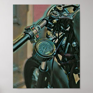 Poster Cycle moteur