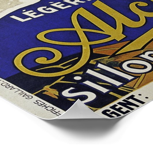 Poster Cycles Alcyon - Reproduction de qualité - Non rest (Coin)