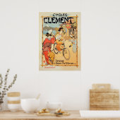 Poster Cycles Clement Pre Saint-Gervais (Cuisine)