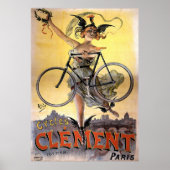 Poster Cycles Clément Vélo (Devant)