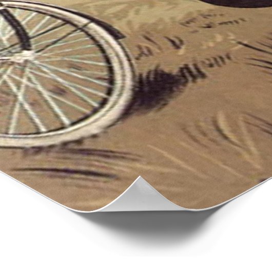 Poster Cycles De Dion Bouton (Coin)