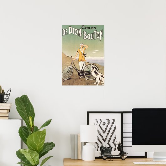 Poster Cycles De Dion Bouton (Bureau à domicile)