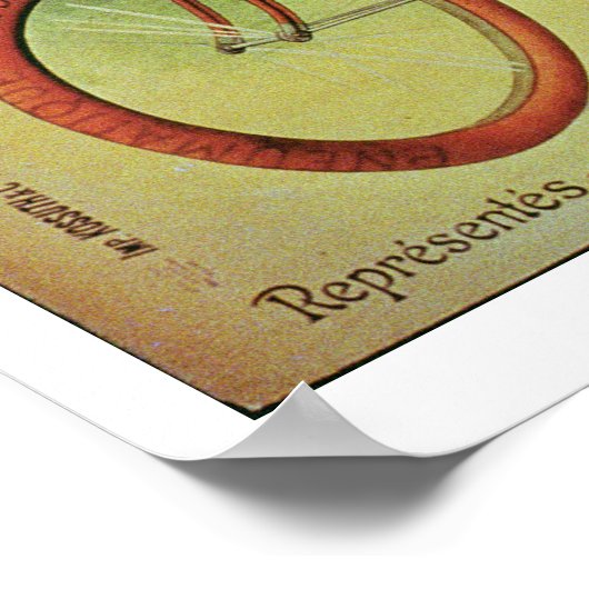 Poster "Cycles de La Métropole", Marie & Co. (Coin)